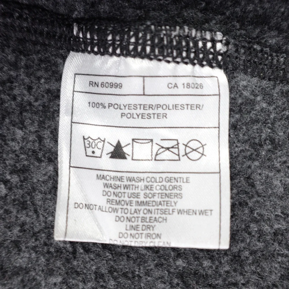 Arizona State Sun Devils ASU Pullover Mens 3XL Gray Heather Zip Sweater Antigua - Picture 14 of 16